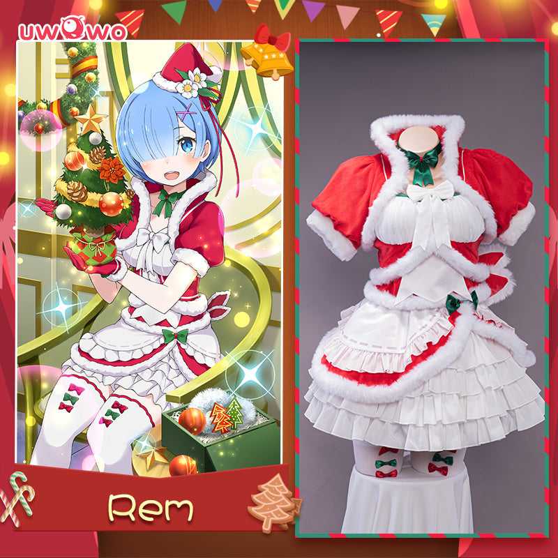 In Stock】Uwowo Game Re:Zero Lost in Memories Rem Christmas Ver. Cospl –  Uwowo Cosplay