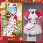 【In-Stock】Uwowo Game Re:Zero Lost in Memories Rem Christmas Ver. Cosplay Costume - Uwowo Cosplay
