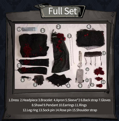 Uwowo Collab Series Game Identity V Psychologist Everlasting Night Ada Mesmer Costume Cosplay Costume
