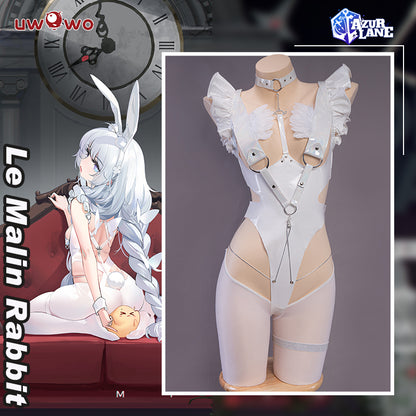 Uwowo Game Azur Lane Live 2D Le Malin Rabbit Bunny Cosplay Costume - Uwowo Cosplay