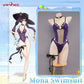 Exclusive Authorization Uwowo Genshin Impact Swim Fanart Mona Swimsuit Cosplay Costume - Uwowo Cosplay