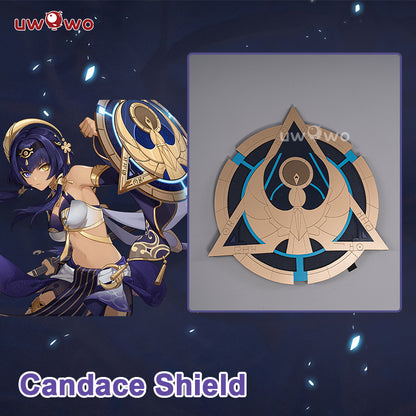 【In Stock】Uwowo Game Genshin Impact Cosplay Props Genshin Impact Weapon Candace Shield Prop - Uwowo Cosplay