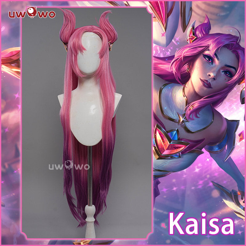 【Pre-sale】Uwowo League of Legends/LOL Costume Wig Star Guardian Kai'Sa SG Kaisa Cosplay Wig High Quality - Uwowo Cosplay