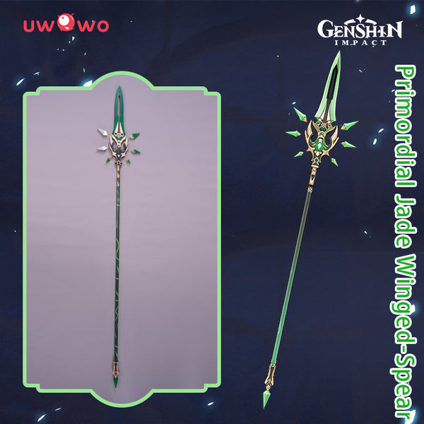 【In Stock】Uwowo Game Genshin Impact Weapons Xiao Primordial Jade Winge ...