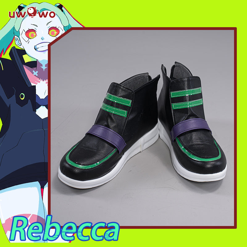【Pre-sale】Uwowo Anime Cyberpunk: Edgerunners Cosplay Shoes Rebecca Cosplay Shoes - Uwowo Cosplay