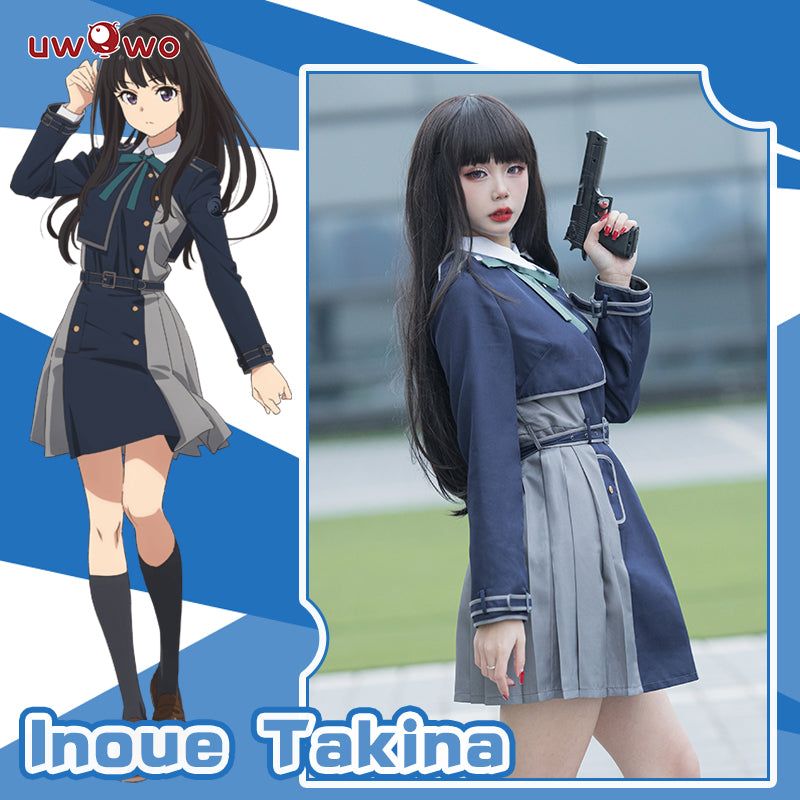 Uwowo Anime Lycoris Recoil Cosplay Inoue Takina Cosplay Costume - Uwowo Cosplay