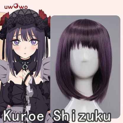 Uwowo Anime My Dress-Up Darling Marin Kitagawa Coatume 35CM Dark Purple Hair Cosplay Wig - Uwowo Cosplay