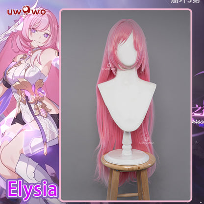 【Pre-sale】Uwowo Game Honkai Impact 3: Elysia Cosplay Wig Pink Long Hair - Uwowo Cosplay