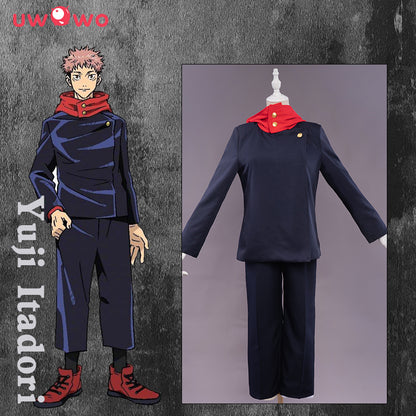 Uwowo Anime Jujutsu Kaisen Yuji Itadori Cosplay Costume Jujutsu High Uniform - Uwowo Cosplay