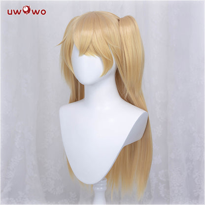 Uwowo Game Genshin Impact Fischl Prinzessin der Verurteilung 70CM Golden Long Straight Cosplay Wig - Uwowo Cosplay