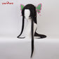 Uwowo Demon Slayer: Kimetsu no Yaiba Kochou Kanae Cosplay Wig 80cm Long Black Hair with Butterfly Accessories - Uwowo Cosplay