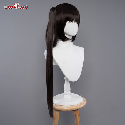Uwowo Game Azur Lane Chenhai Black Chinese Dress Sexy Cosplay Wig - Uwowo Cosplay