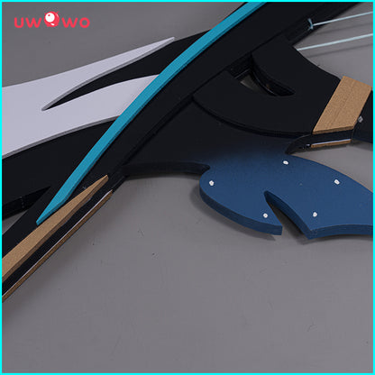 Uwowo Genshin Impact Weapons Yelan Weapon Aqua Simulacra Bow Arrow Yelan Props - Uwowo Cosplay