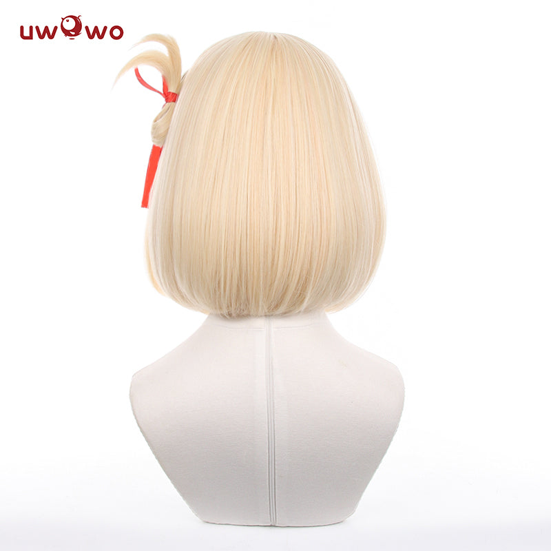【Pre-sale】Uwowo Anime Lycoris Recoil Cosplay Wig Nishikigi Chisato Cosplay Wig Short Hair - Uwowo Cosplay