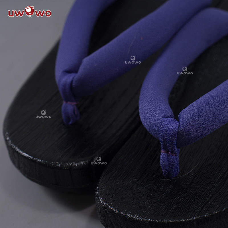 【Pre-sale】Uwowo Game Azur Lane IJN Musashi Kimono Fox Cosplay Shoes Musashi Clogs - Uwowo Cosplay