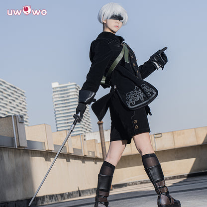 Uwowo Collab Series Nier Automata Cosplay Costume Yorha 9S No.9 Type S Outfit