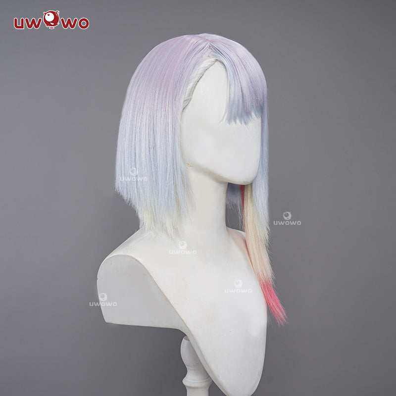 Uwowo Cyberpunk Edgerunners Cosplay Wig Lucy Bodysuit Anime Lucy