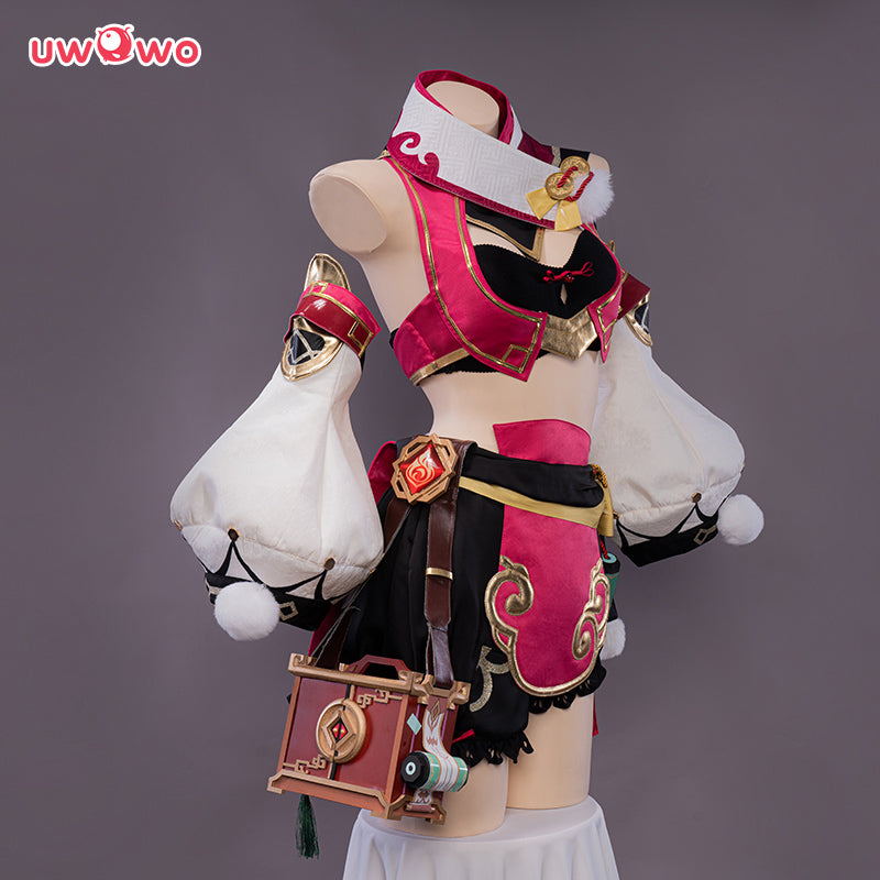 Uwowo Game Genshin Impact Plus Size Yanfei Wise Innocence Yanfei Cosplay Costume - Uwowo Cosplay