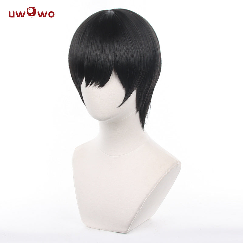 Short black 2024 cosplay wig