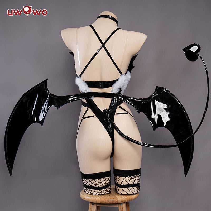 Uwowo Genshin Impact Fanart Succubus Ganyu 18+ Halloween Cosplay