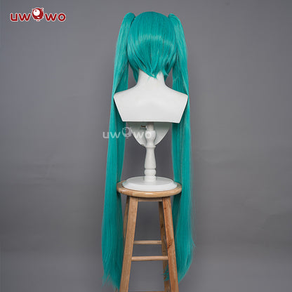Uwowo Vocaloid Hatsune Miku Wig Project Sekai Cosplay Wig Green Long Hair - Uwowo Cosplay