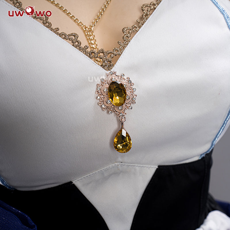 【In Stock】Exclusive Uwowo Genshin Impact Fanart Layla Maid Dress Cosplay Costume
