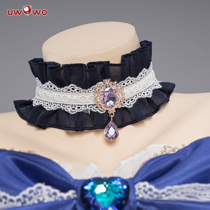 【In Stock】Exclusive Uwowo Genshin Impact Fanart Kokomi Maid Ver Cosplay Costume - Uwowo Cosplay