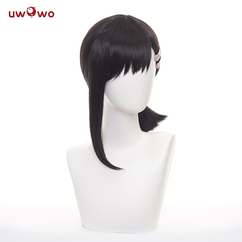 【Pre-sale】Uwowo Chainsaw Man Cosplay Wig Higashiyama Kobeni Wig Black Hair - Uwowo Cosplay
