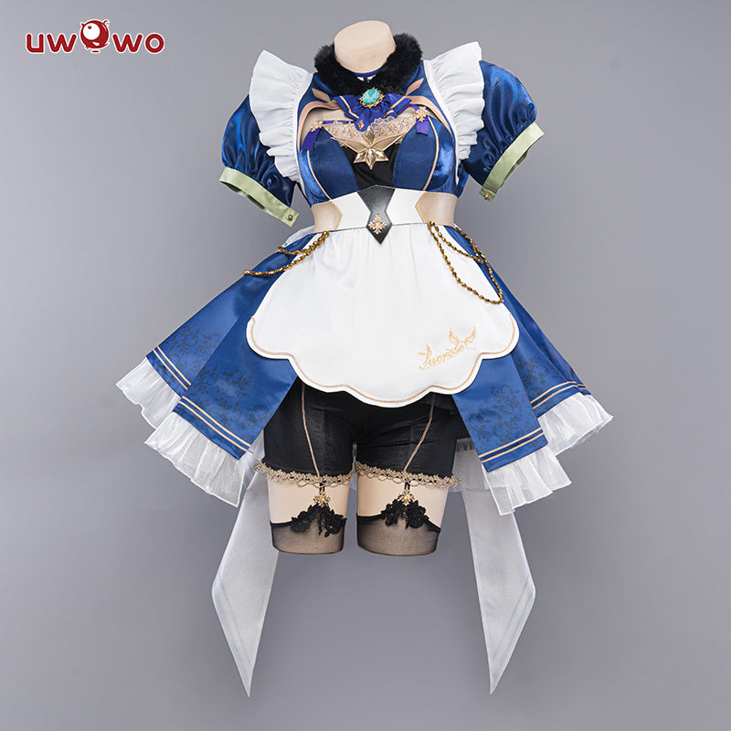 Last Batch Uwowo Genshin Impact Fanart Sucrose Maid Dress Cosplay