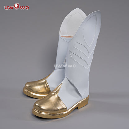 Uwowo Genshin Impact Shoes Lumine Traveler Female Cosplay Shoes Lumine Shoes - Uwowo Cosplay