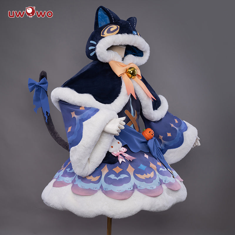 【Clearance Sale】UWOWO Game Princess Connect! Re:Dive Kyouka Hikawa Halloween Card Cosplay Costume Cute Cat Dress Cosplay - Uwowo Cosplay