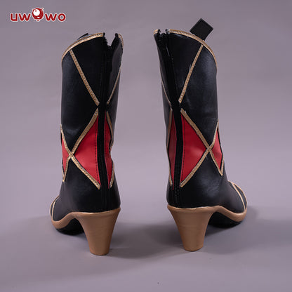 Uwowo Game Genshin Impact Cosplay Rosaria Thorny Benevolence Cosplay Shoes - Uwowo Cosplay