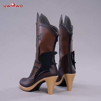 Uwowo Game Genshin Impact Cosplay Fischl Prinzessin der Verurteilung Cosplay Shoes - Uwowo Cosplay
