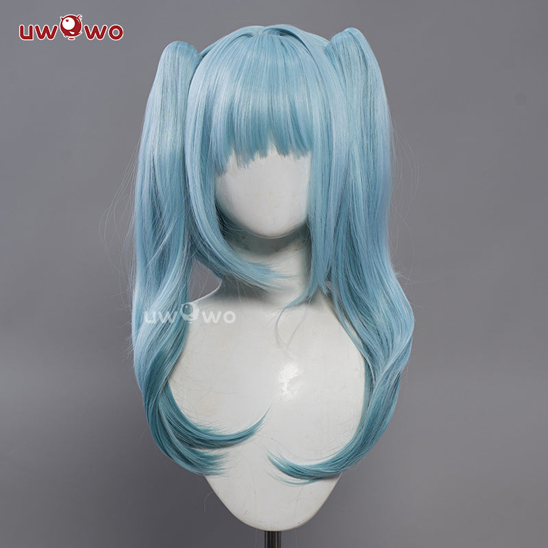 【Pre-sale】Uwowo Genshin Impact Faruzan Wig Sumeru Anemo Long Light Blue Hair