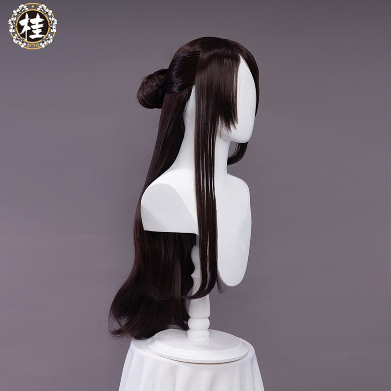 Pre sale Uwowo Game Genshin Impact Liyue Beidou Cosplay Wig 70cm