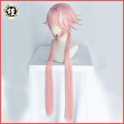 【Pre-sale】Uwowo Game Fate Grand Order/FGO Astolfo Cosplay Wig 100cm Long Twin Tail Pink Hair - Uwowo Cosplay