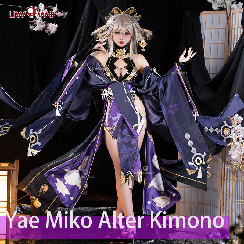 Yae miko fashion cosplay genshin impact