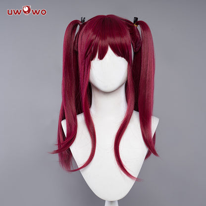 Uwowo Anime My Dress-Up Darling Marin Kitagawa Little Devil Cute Sexy Cosplay Wig Pink Long Hair - Uwowo Cosplay