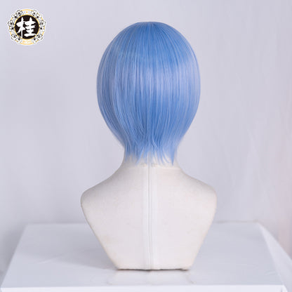 UWOWO Re:Life in a different world from zero Rem Ram Cosplay wig 30cm pink/blue - Uwowo Cosplay