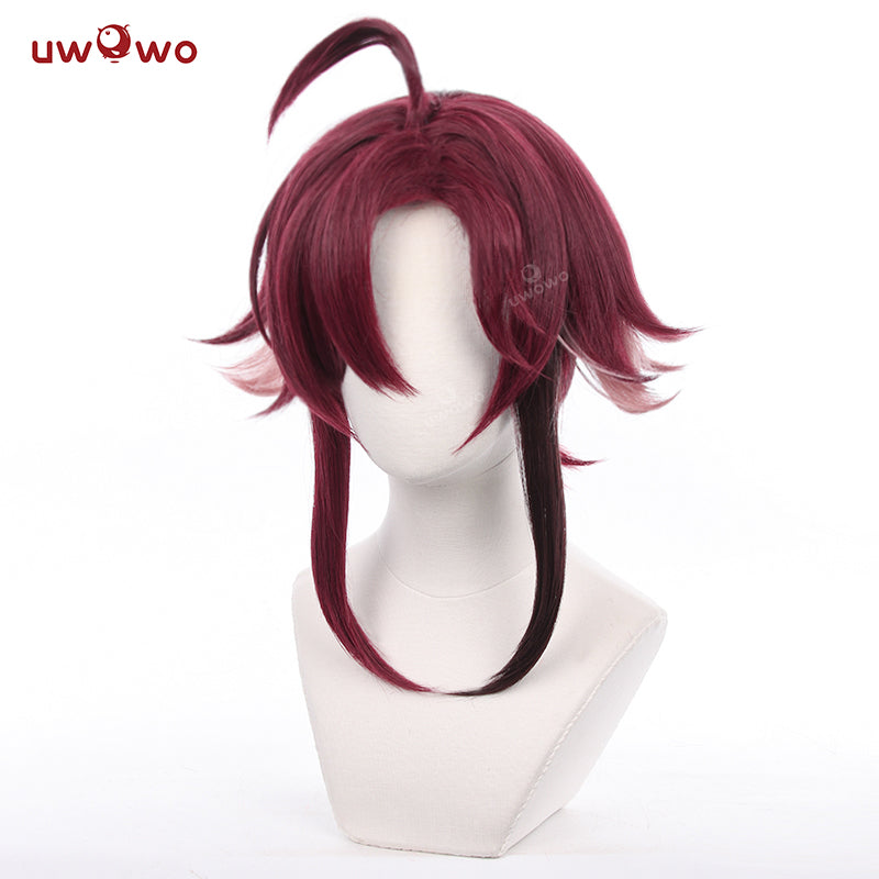 Uwowo Game Genshin Impact Cosplay Wig Shikanoin Heizou Wig 50 CM Short Hair - Uwowo Cosplay