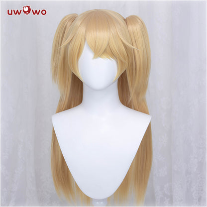 Uwowo Game Genshin Impact Fischl Prinzessin der Verurteilung 70CM Golden Long Straight Cosplay Wig - Uwowo Cosplay
