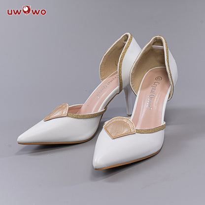 Exclusive Authorization Uwowo X Ailish: Genshin Impact Fanart Yae Miko Bride Ver. Cosplay Shoes - Uwowo Cosplay