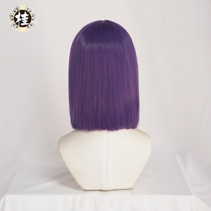 UWOWO Shuten Douji Cosplay Wig 35cm Purple Short Hair Fate Grand Order/FGO Wig - Uwowo Cosplay