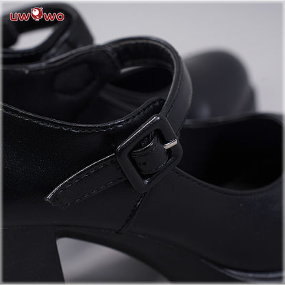 【Pre-sale】Uwowo Genshin Impact Fanart Cosplay Shoes Fischl Maid Dress Cosplay Shoes - Uwowo Cosplay