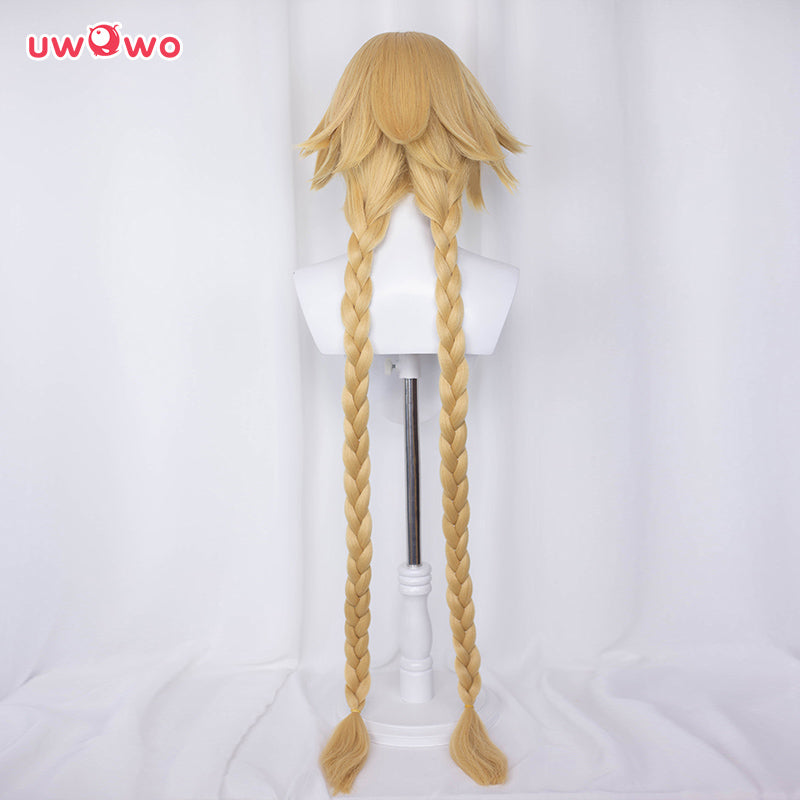 【Pre-sale】Uwowo Fate Grand Order/FGO Imaginary Scramble Jeanne d'Arc Cosplay Wig 120cm Gold Hair - Uwowo Cosplay