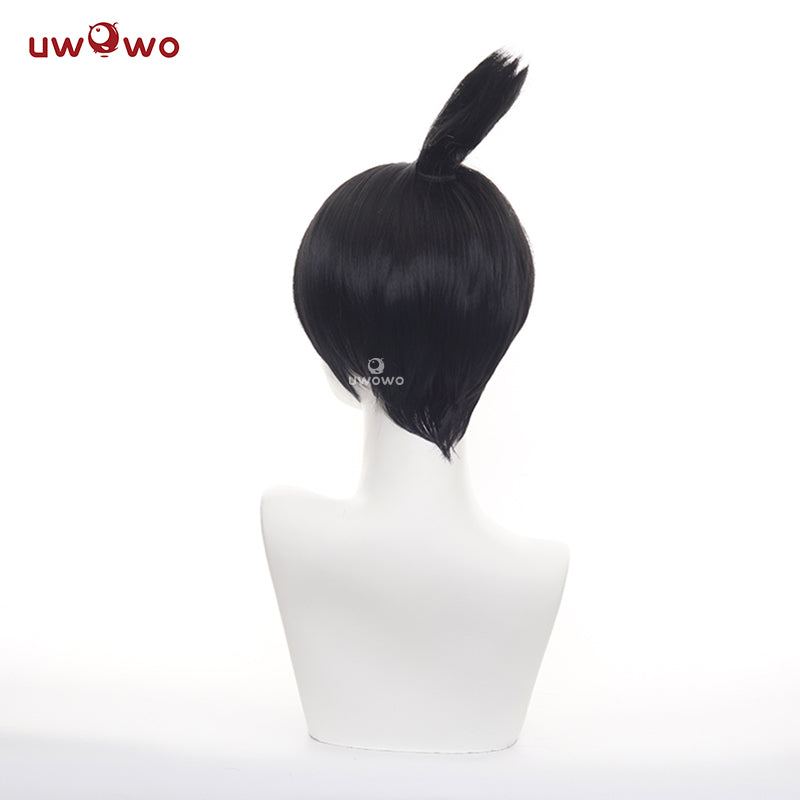 Uwowo Anime Chainsaw Man Wig Hayakawa Aki Wig Men Wig Black Short Hair - Uwowo Cosplay