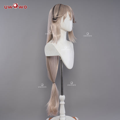 Uwowo Genshin Impact Fanart Yae Miko Alter Kimono Style Cosplay Wig