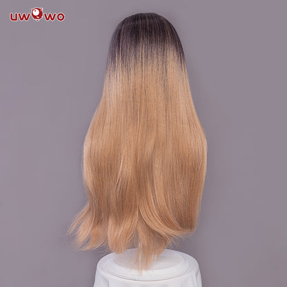 Uwowo Game League of Legends Coven Ahri Cosplay Wig 75cm Purple linen Hair - Uwowo Cosplay
