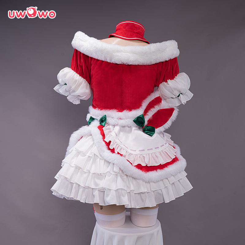 【In-Stock】Uwowo Game Re: Zero Lost in Memories Ram Christmas Ver. Cosplay Costume - Uwowo Cosplay