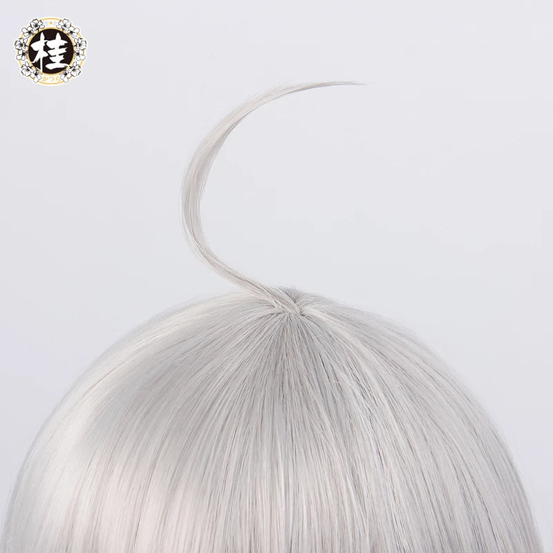 UWOWO Game Fate Grand Order/FGO Jeanne d'Arc Alter (J'Alter) Cosplay Wig 100 CM Sliver Long Straight Heat Resistant Wig - Uwowo Cosplay